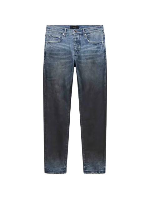 Purple Brand coated gradient jeans