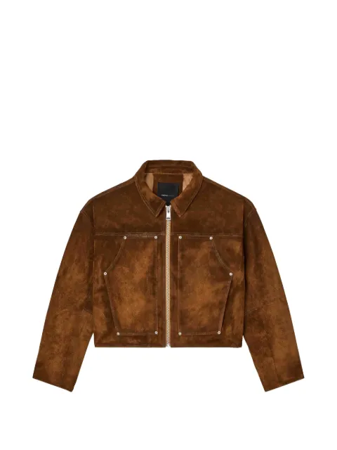 Purple Brand suede carpenter jacket