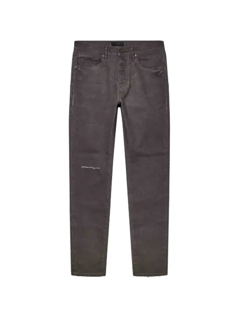 Purple Brand overdyed distressed jeans