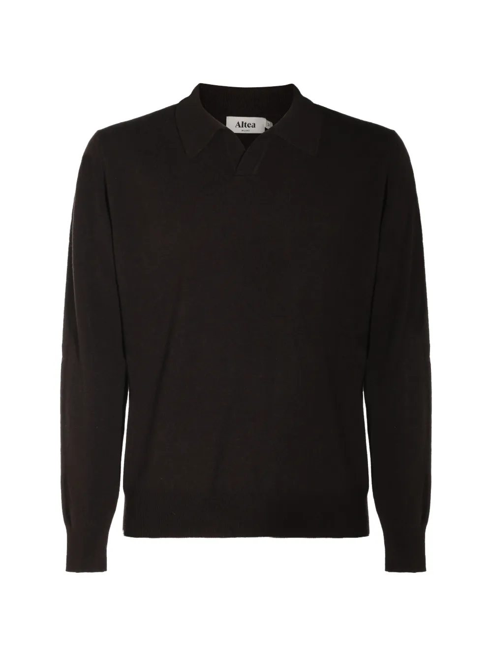 Altea Virgin Wool Sweater In Black