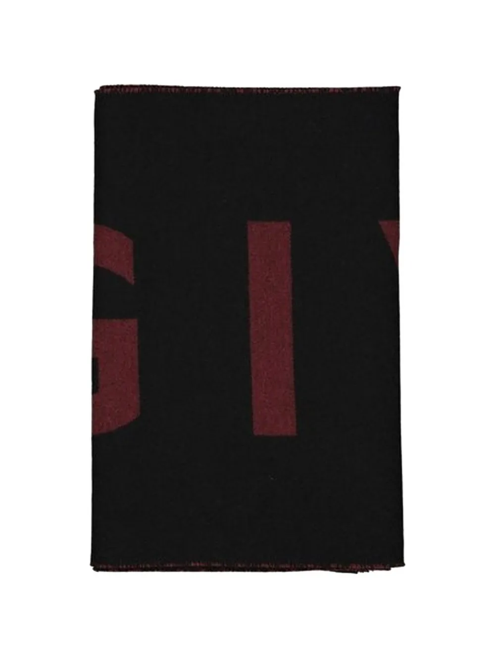 Givenchy Wollen intarsia sjaal Zwart