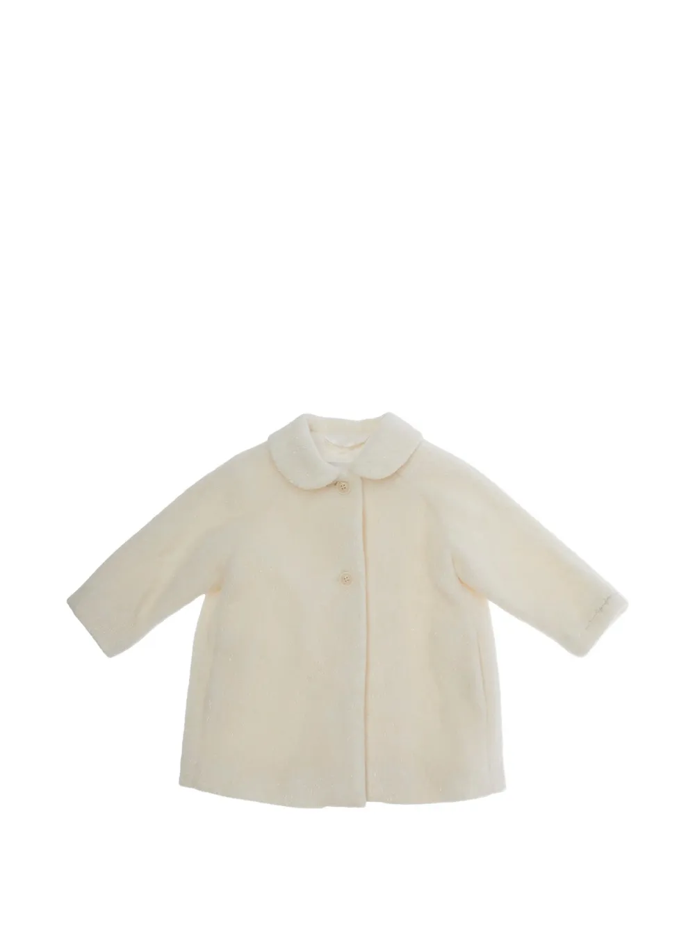 Il Gufo Peter Pan collar coat - Toni neutri