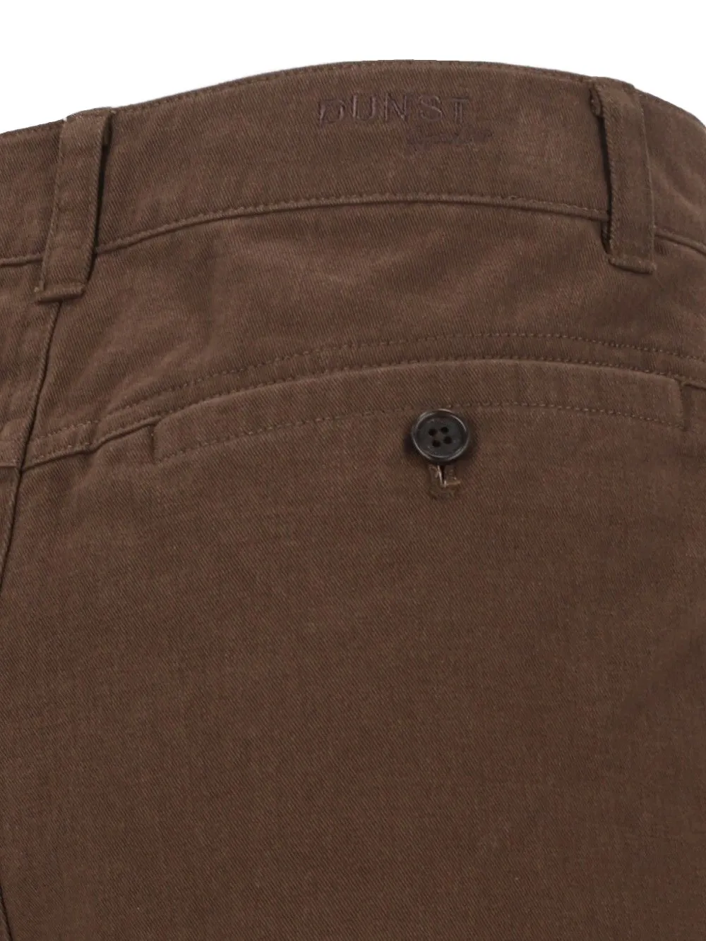 DUNST Straight chino Bruin