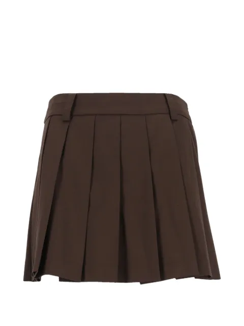 DUNST pleated mini skirt