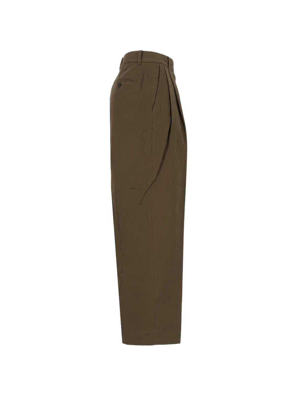 DUNST Geplooide broek Groen