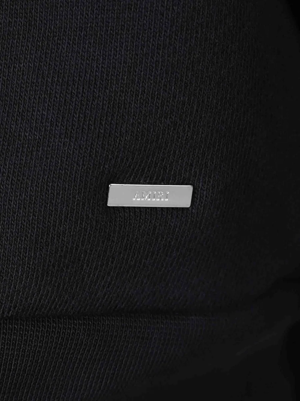 AMIRI crystal-embellished zip-up hoodie Zwart