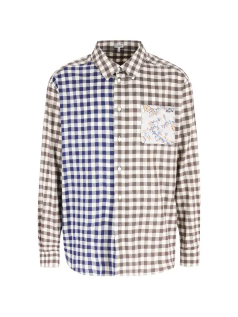 LOEWE x Cosima von Bonin check-print shirt