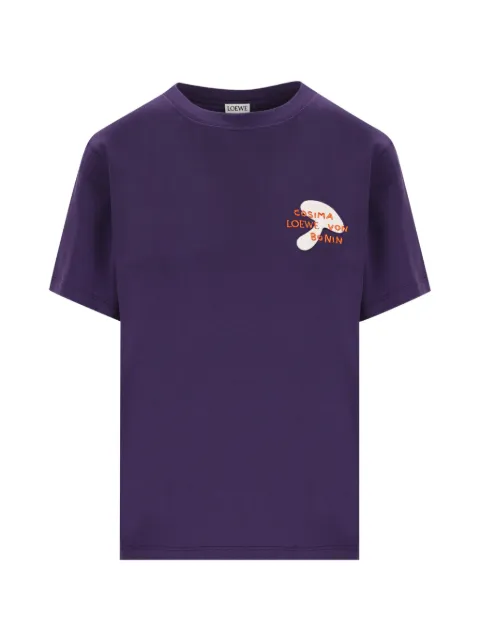 LOEWE x Cosima Von Bonin embroidered T-shirt