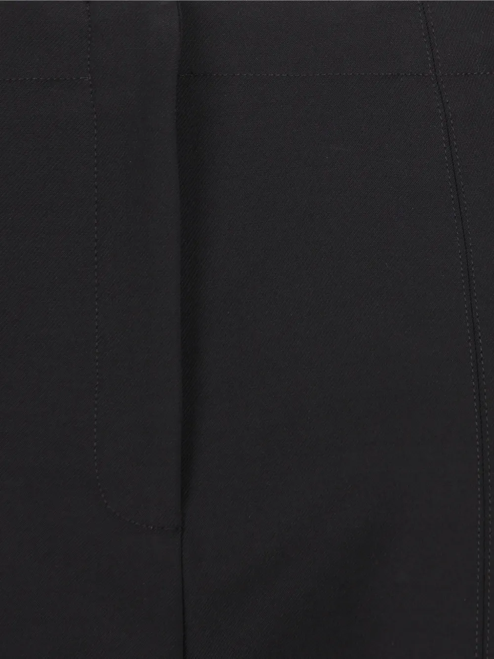 LOEWE Broek met toelopende pijpen en stirrup zoom Zwart