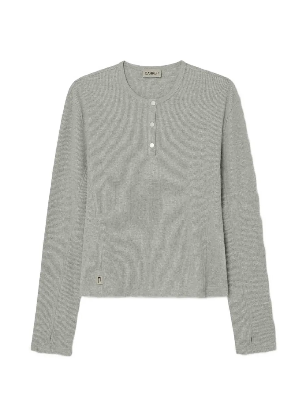 Carrer Lis Henley long-sleeve T-shirt