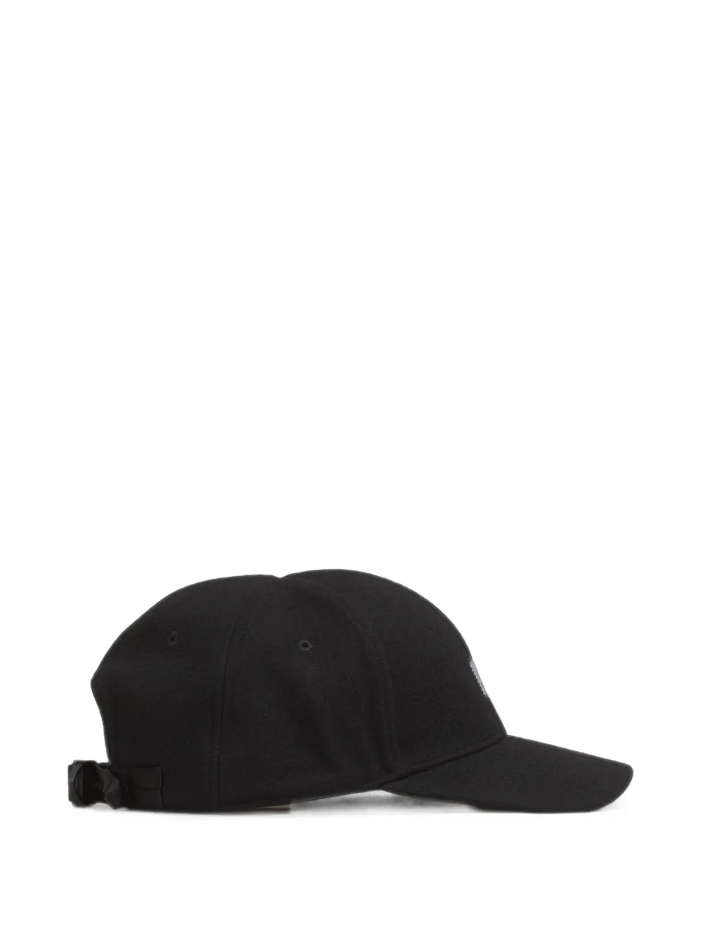 C.P. Company Honkbalpet met logopatch Zwart
