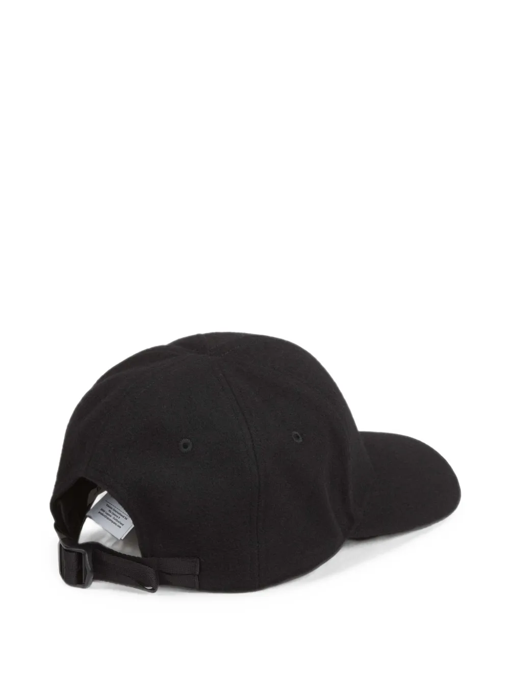 C.P. Company Honkbalpet met logopatch Zwart