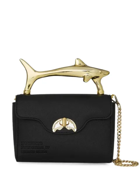 Sprayground The Golden Fang Shark embossed tote bag
