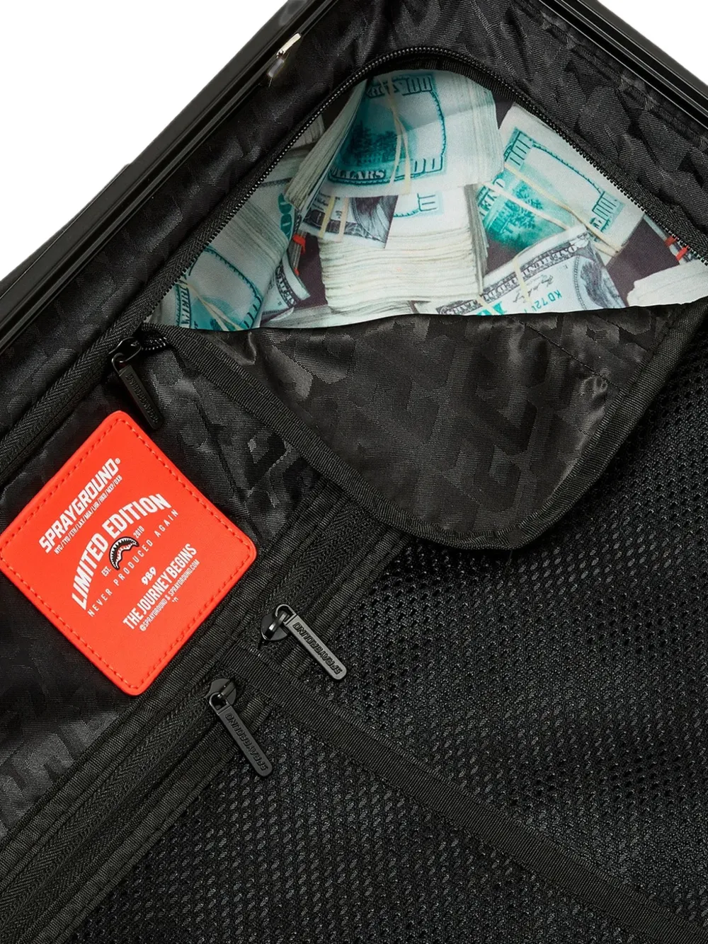 Sprayground Moneybear Mogul koffer Zwart