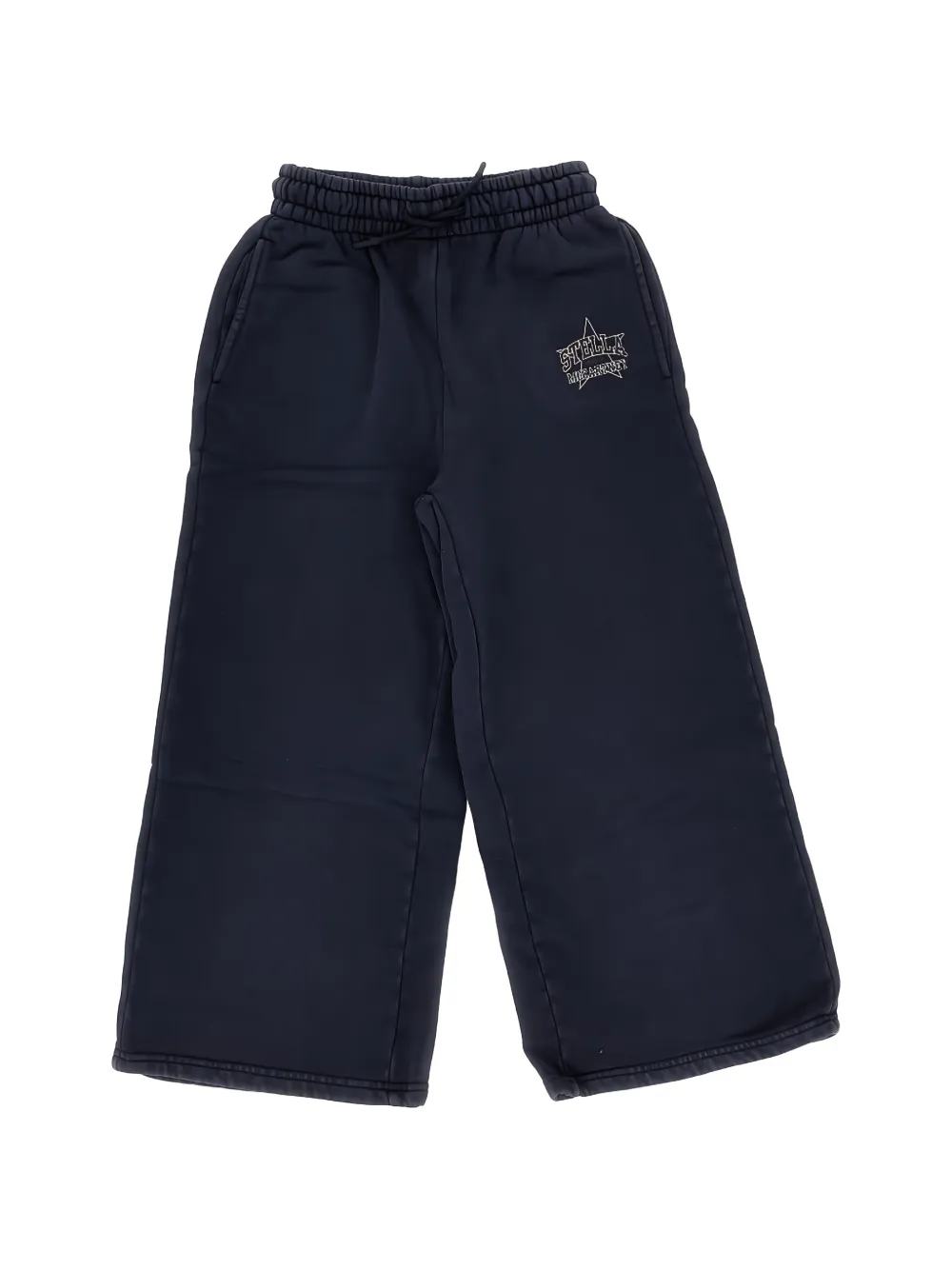 Stella McCartney Kids logo-print track pants - Nero