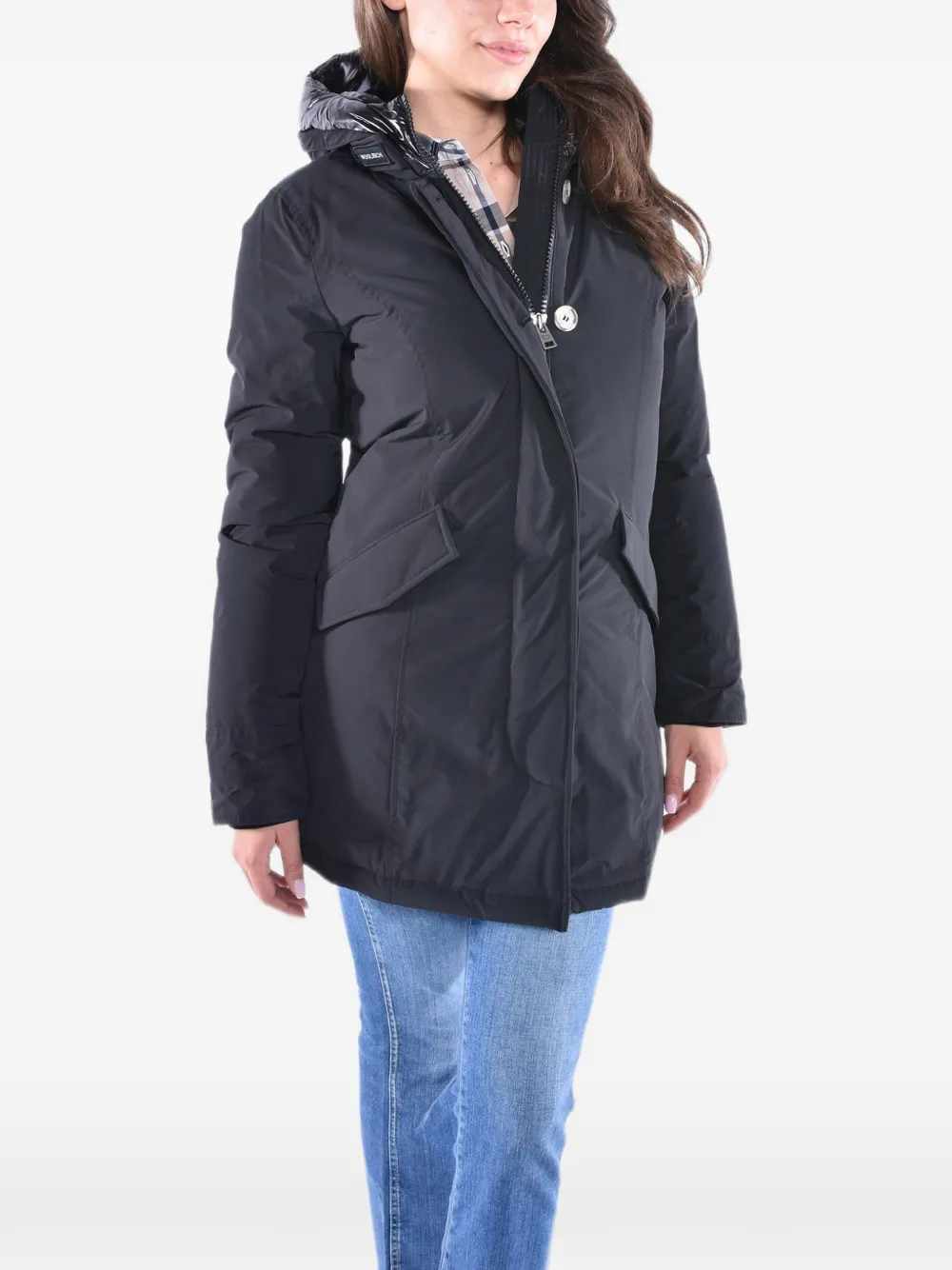 Woolrich Luxury Arctic parka Zwart