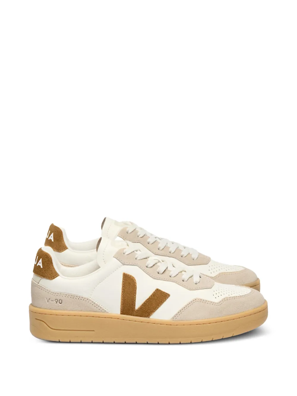 VEJA V-90 panelled sneakers
