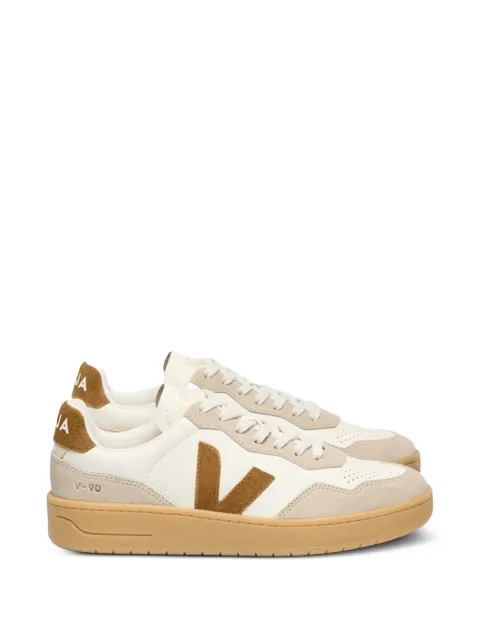 VEJA V-90 panelled sneakers