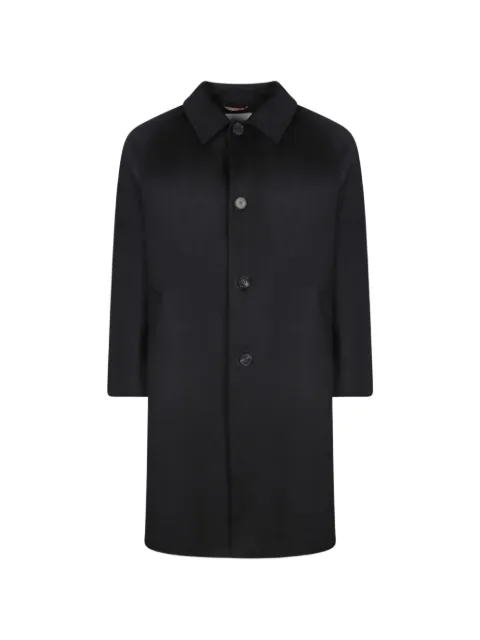 AMARANTO  button-up raglan-sleeve coat