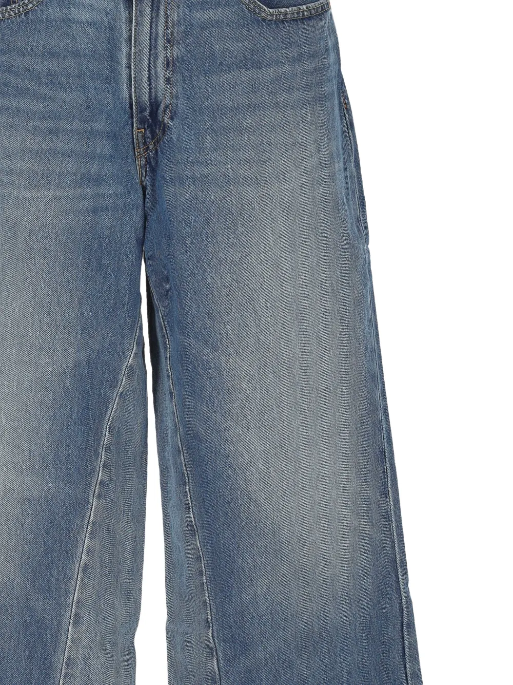 Levi's wide-leg jeans Blauw