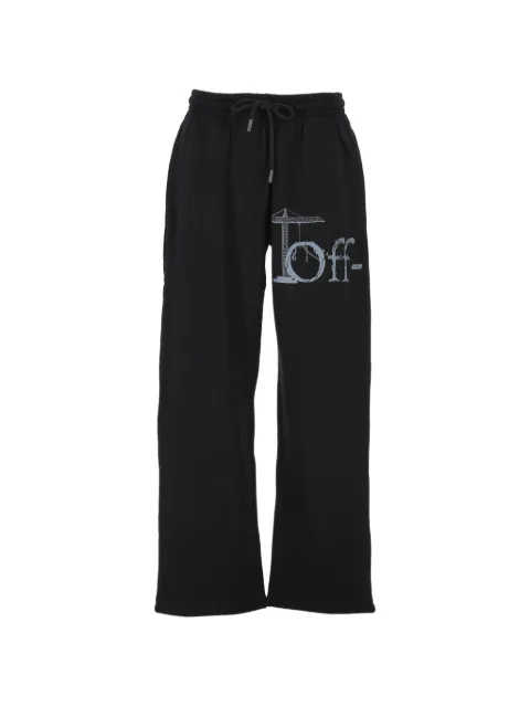 Off-White logo-print track pants
