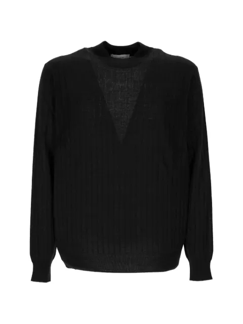 Lardini ribbed-knit sweater