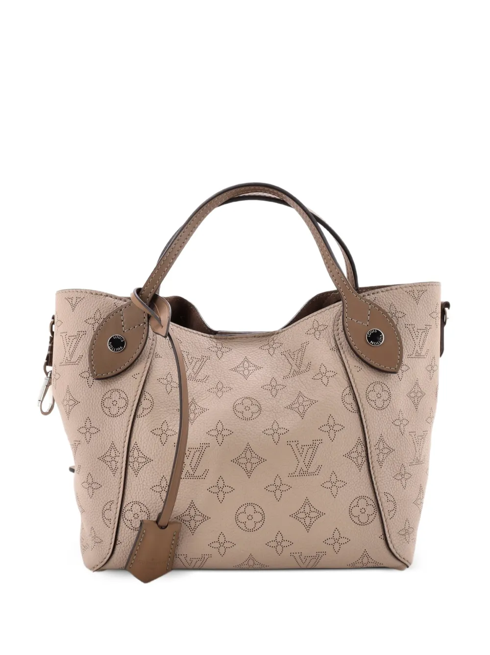 Louis Vuitton Pre-Owned Hina Handbag Mahina Leather PM shoulder bag - Neutrals