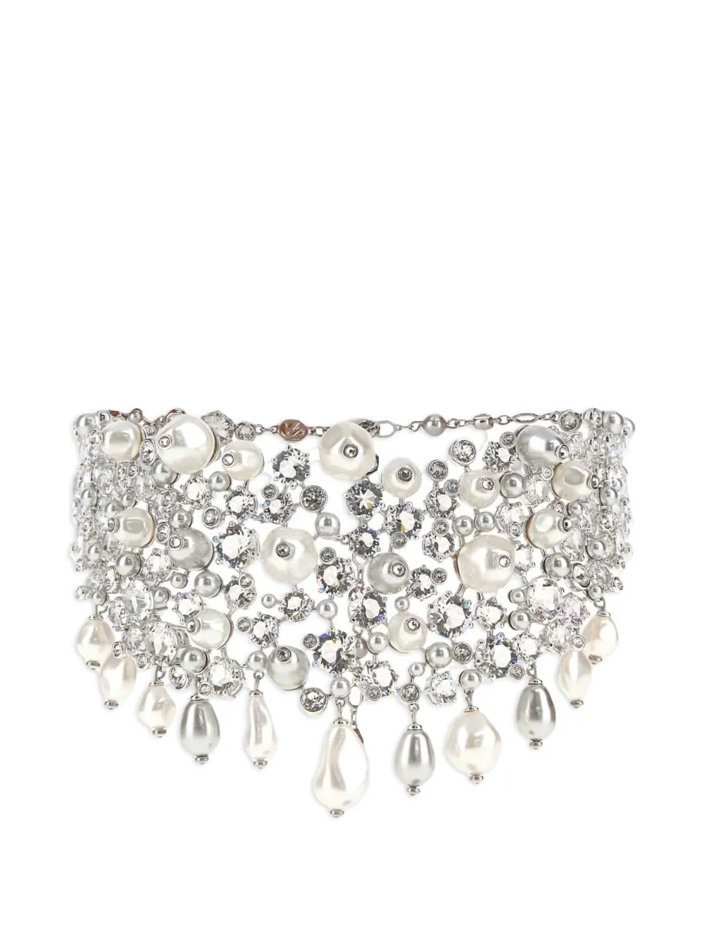 Swarovski Constella pearl-embellished necklace