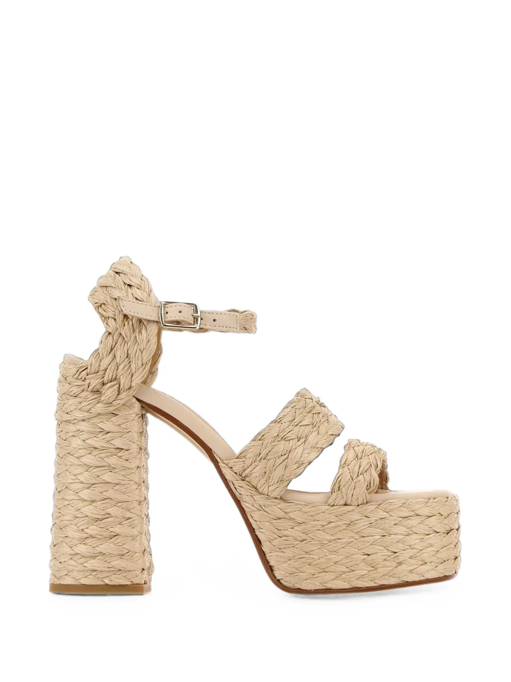 Castañer Fresa braided raffia sandals · 37