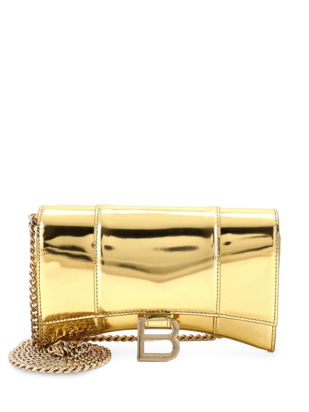 Balenciaga Pre-Owned portefeuille à bandoulière chaîne Hourglass x adidas en cuir