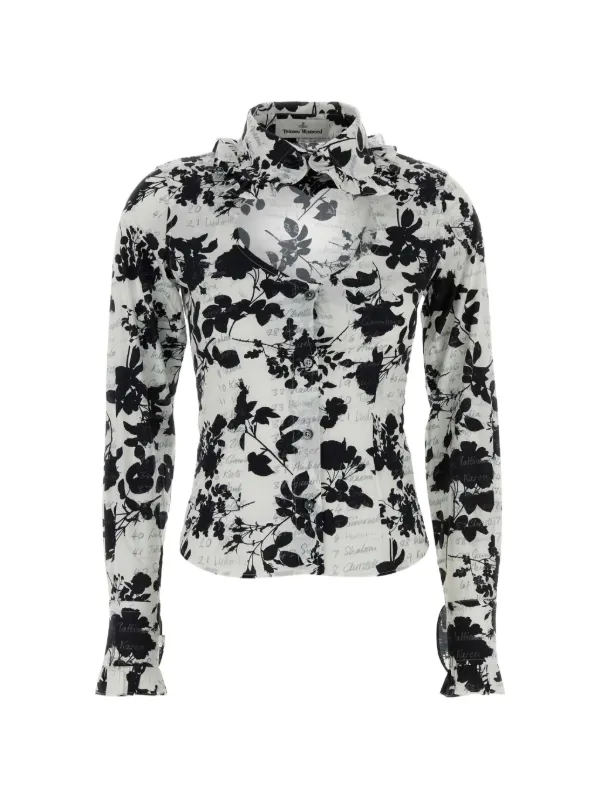 Vivienne Westwood Toulouse Floral-print Shirt in White