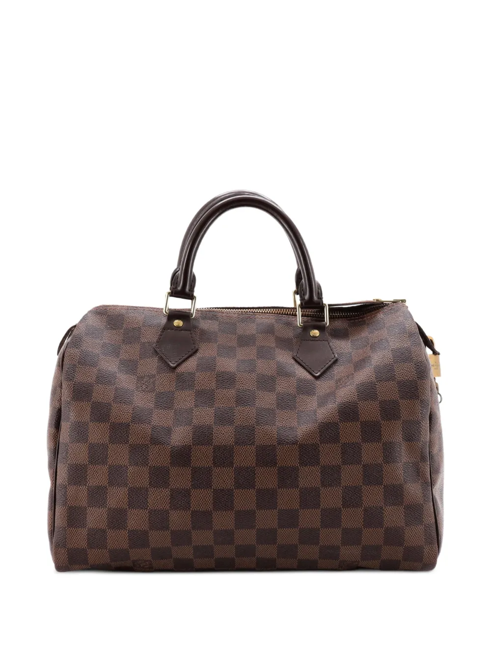 Louis Vuitton Pre-Owned Speedy Handbag Damier 30 satchel - Marrone