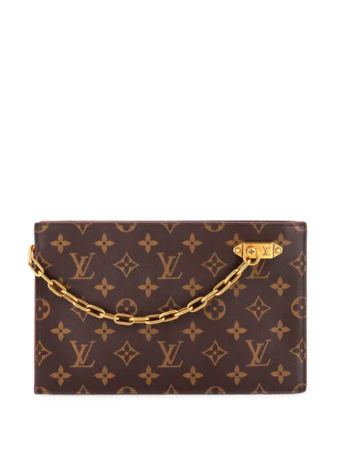 Louis Vuitton Pre-Owned bolsa de mano Legacy de lona con monograma y cadena