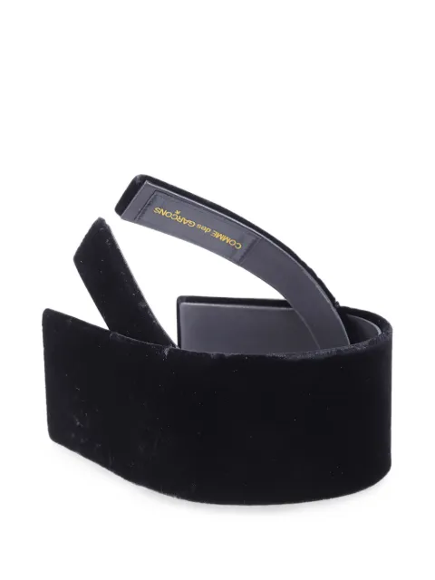 Comme Des Garçons x Hizume velvet headband