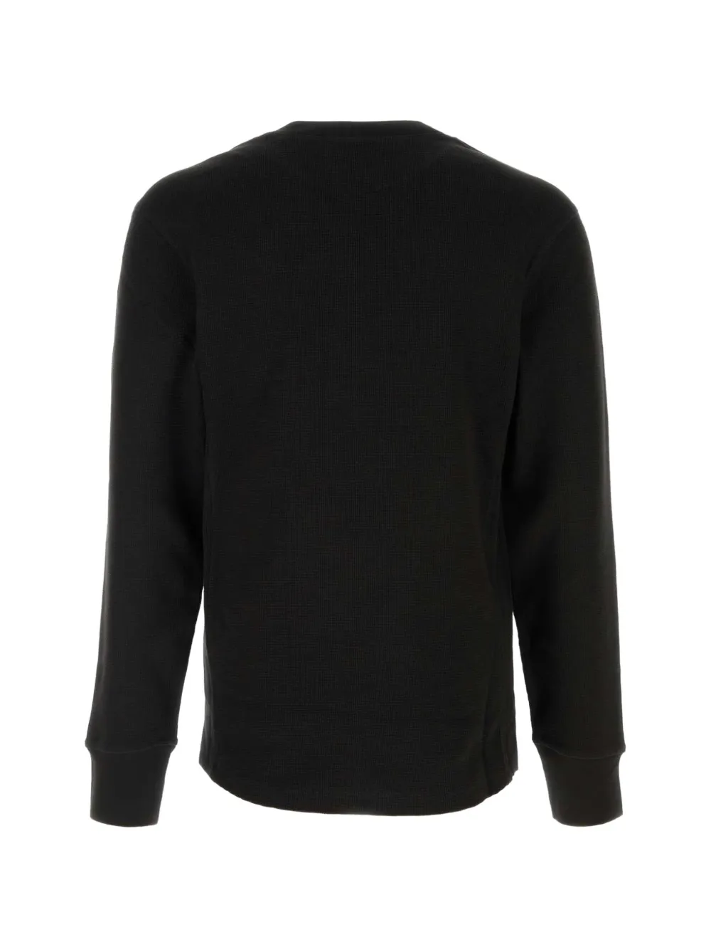 ENTIRE STUDIOS waffle-knit cotton sweater Zwart