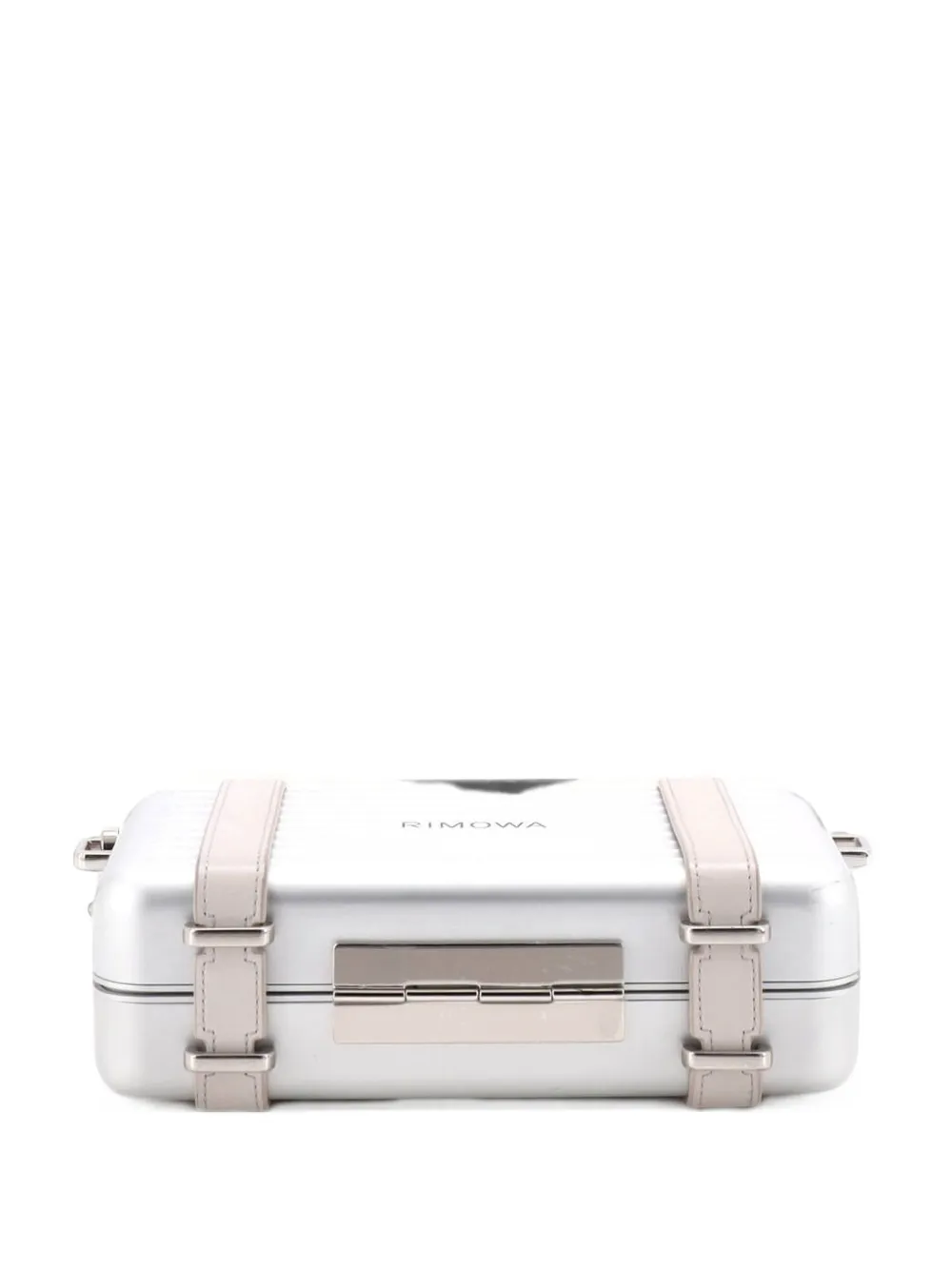 Christian Dior Pre-Owned Dior x Rimowa Personal Clutch Aluminum crossbody bag - Grigio