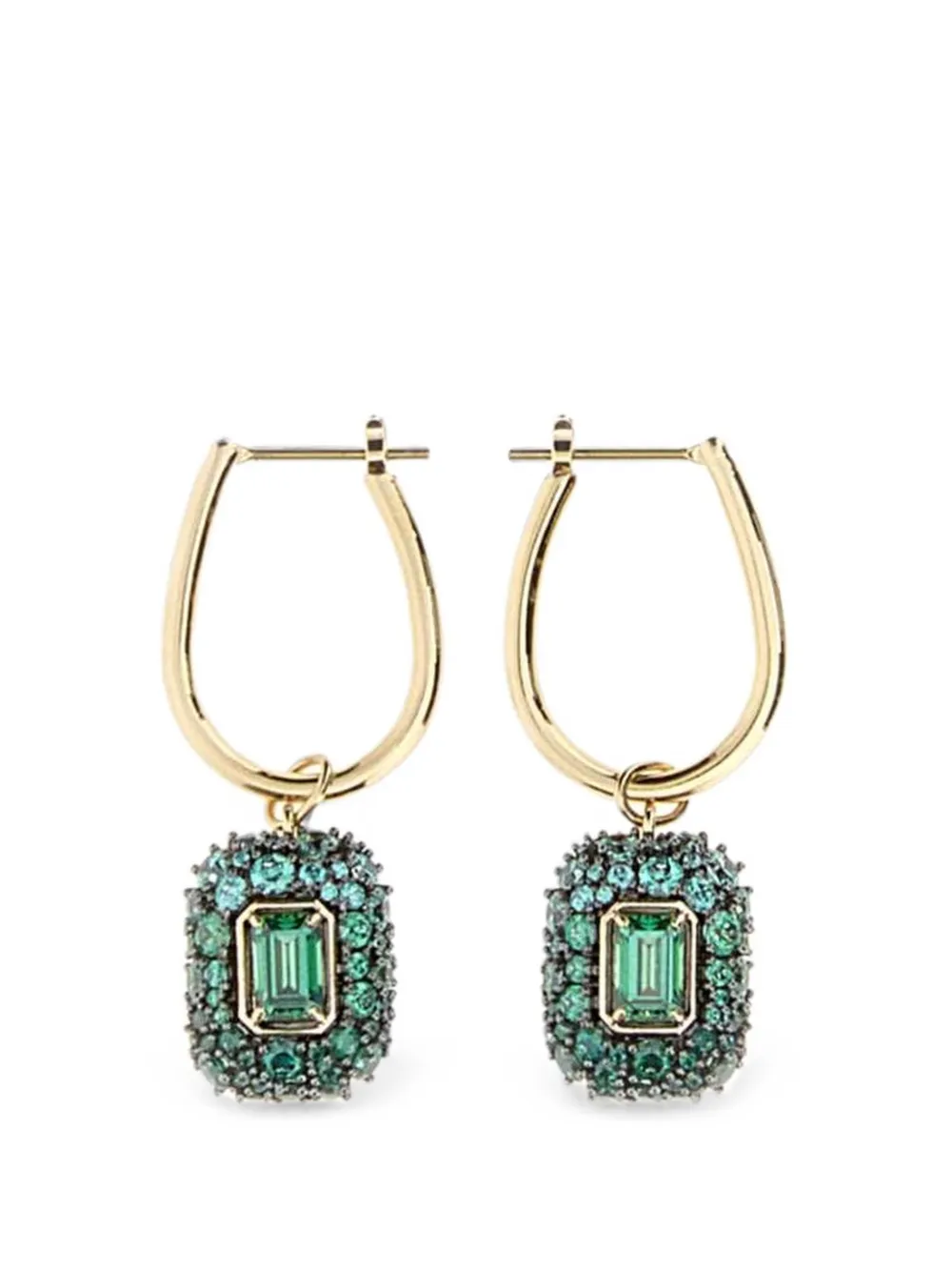 Swarovski Sublima crystal-embellished drop earrings - Oro
