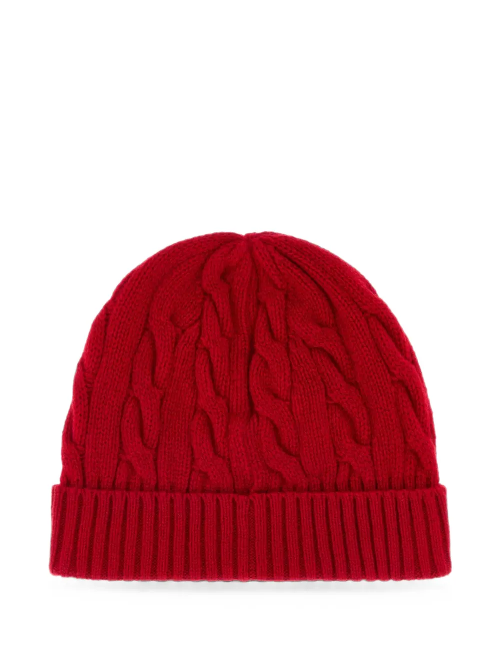 Polo Ralph Lauren Kabelgebreide muts Rood