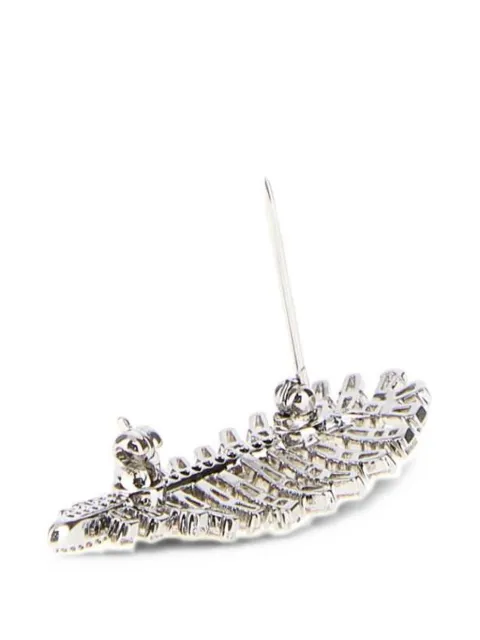 Swarovski Vienna crystal-embellished brooch