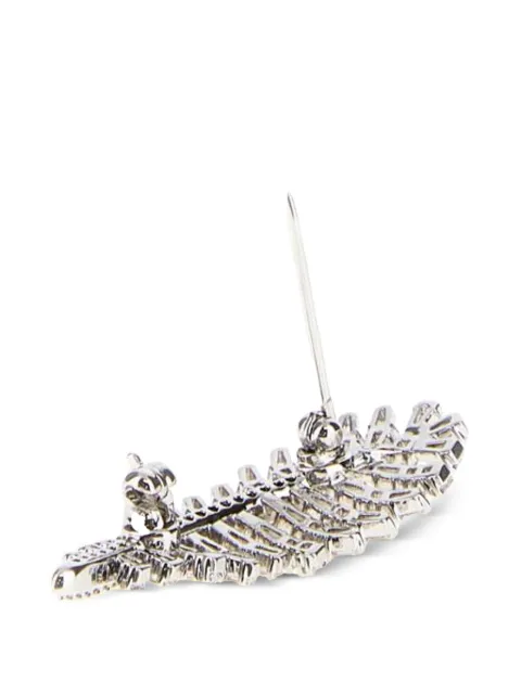Swarovski Vienna crystal-embellished brooch