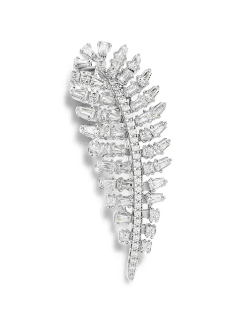 Swarovski Vienna crystal-embellished brooch
