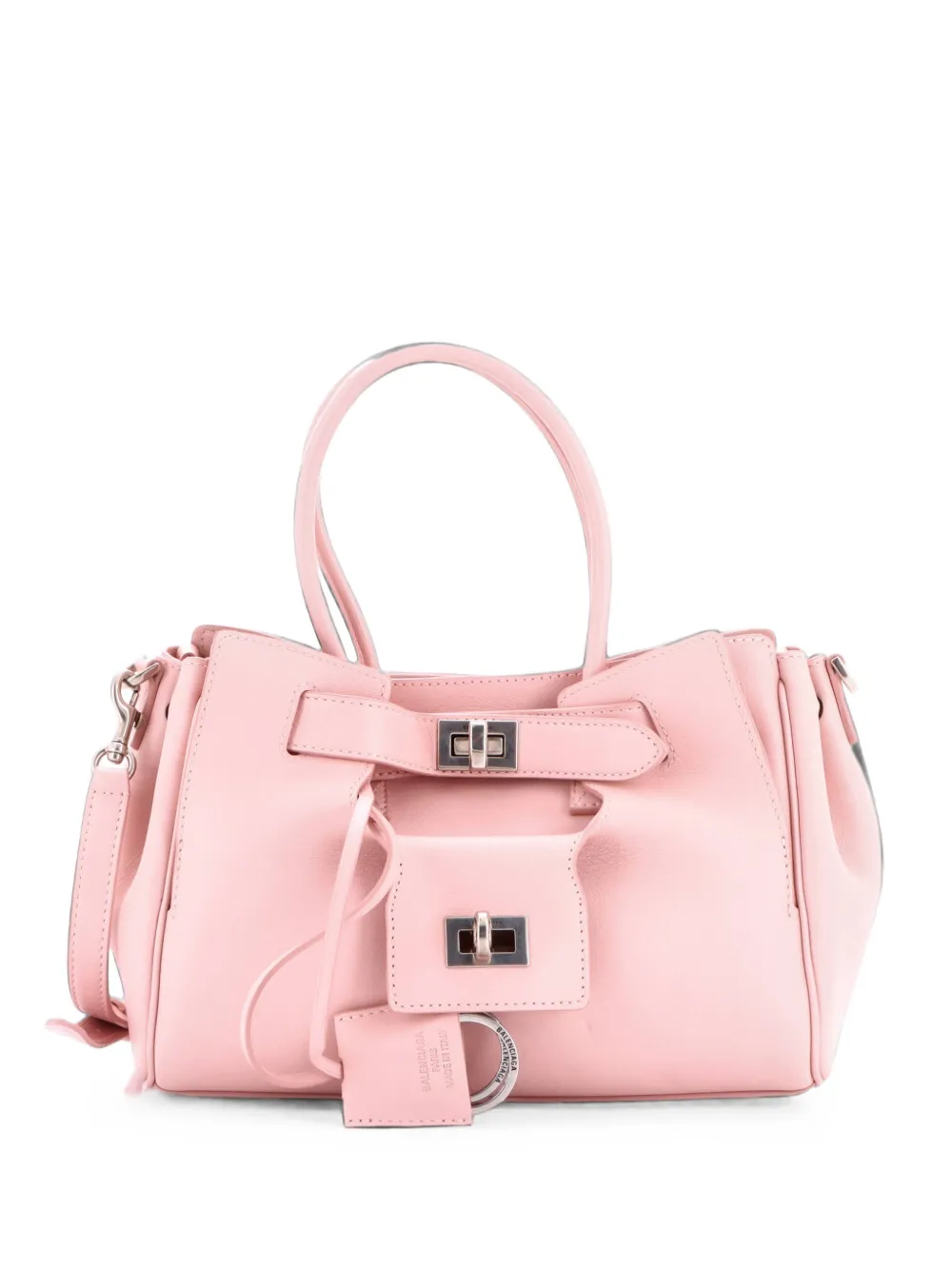 Balenciaga Pre-Owned Bel Air Carry All Bag Leather Mini tote bag - Rosa