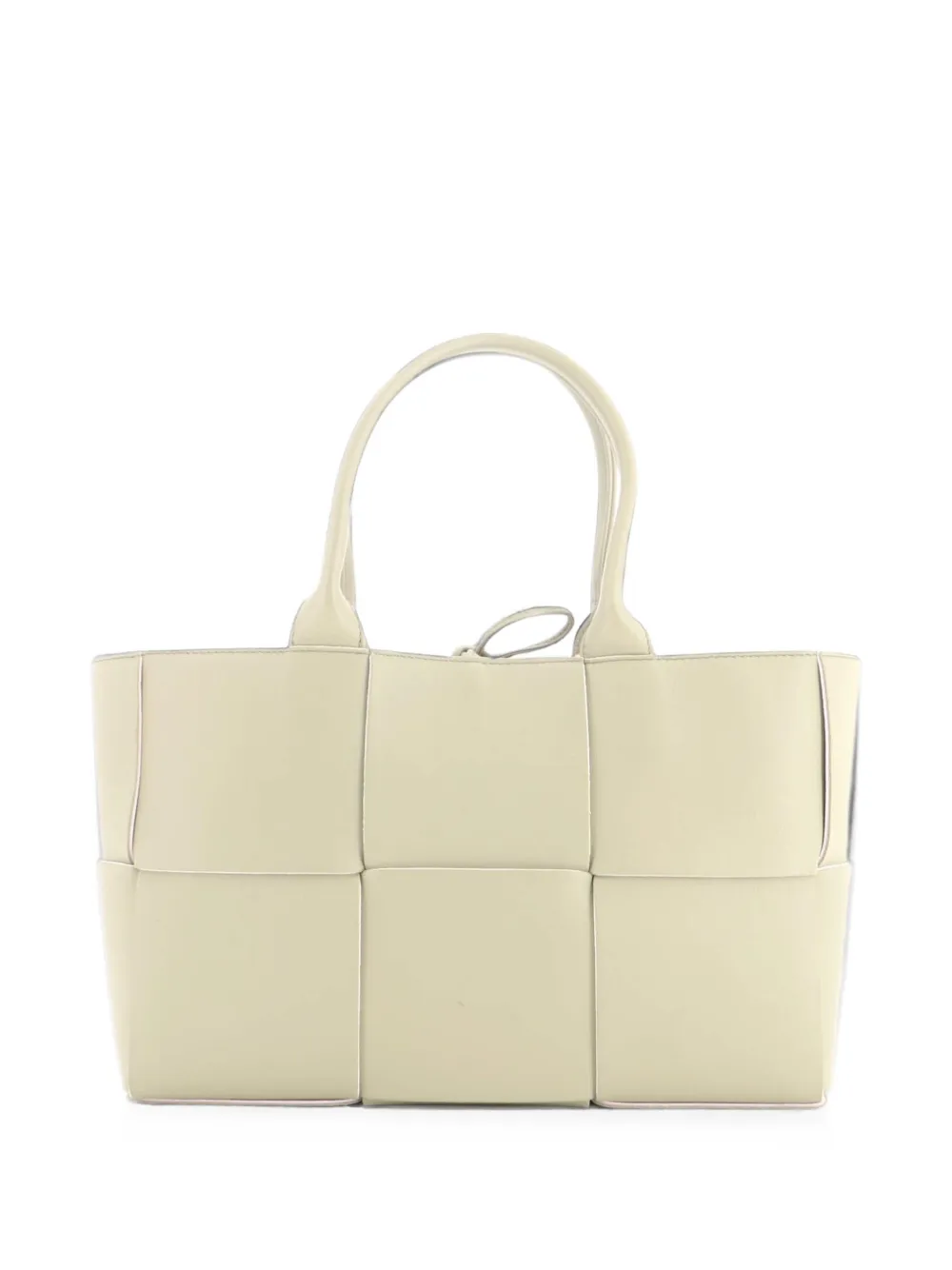 Bottega Veneta Pre-Owned Arco Maxi Intrecciato Leather Small tote bag - Verde