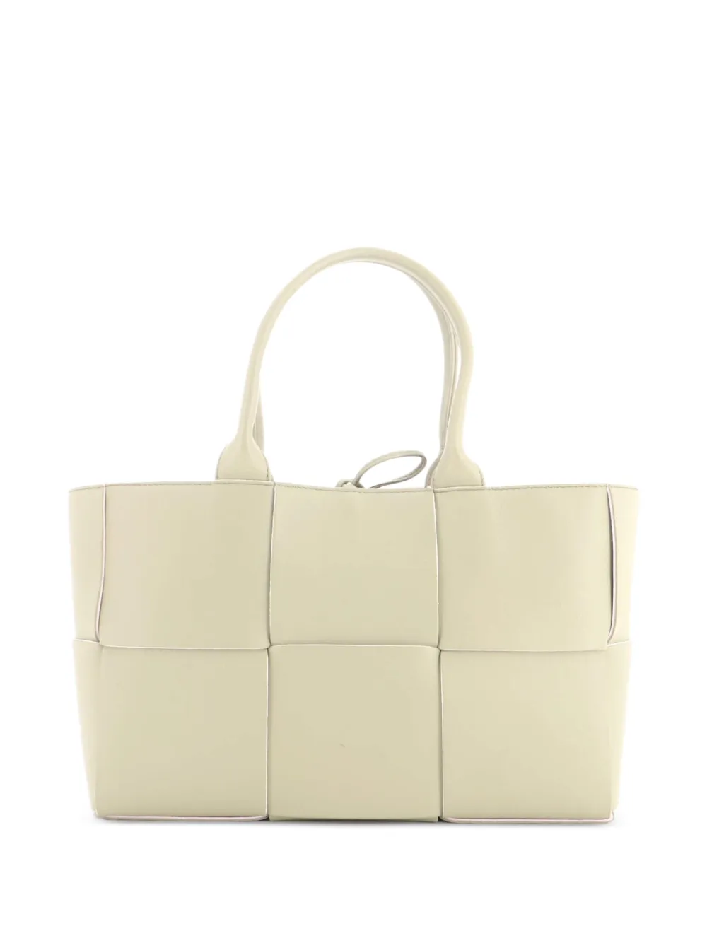 Bottega Veneta Pre-Owned Kleine Arco Maxi Intrecciato Tote Bag aus Leder - Grün