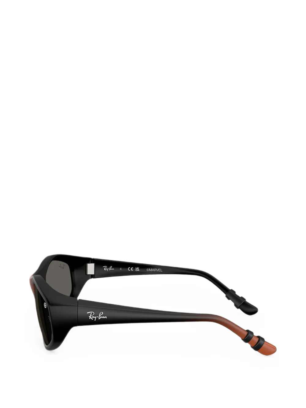 Ray-Ban RB2228 oval-frame sunglasses Zwart