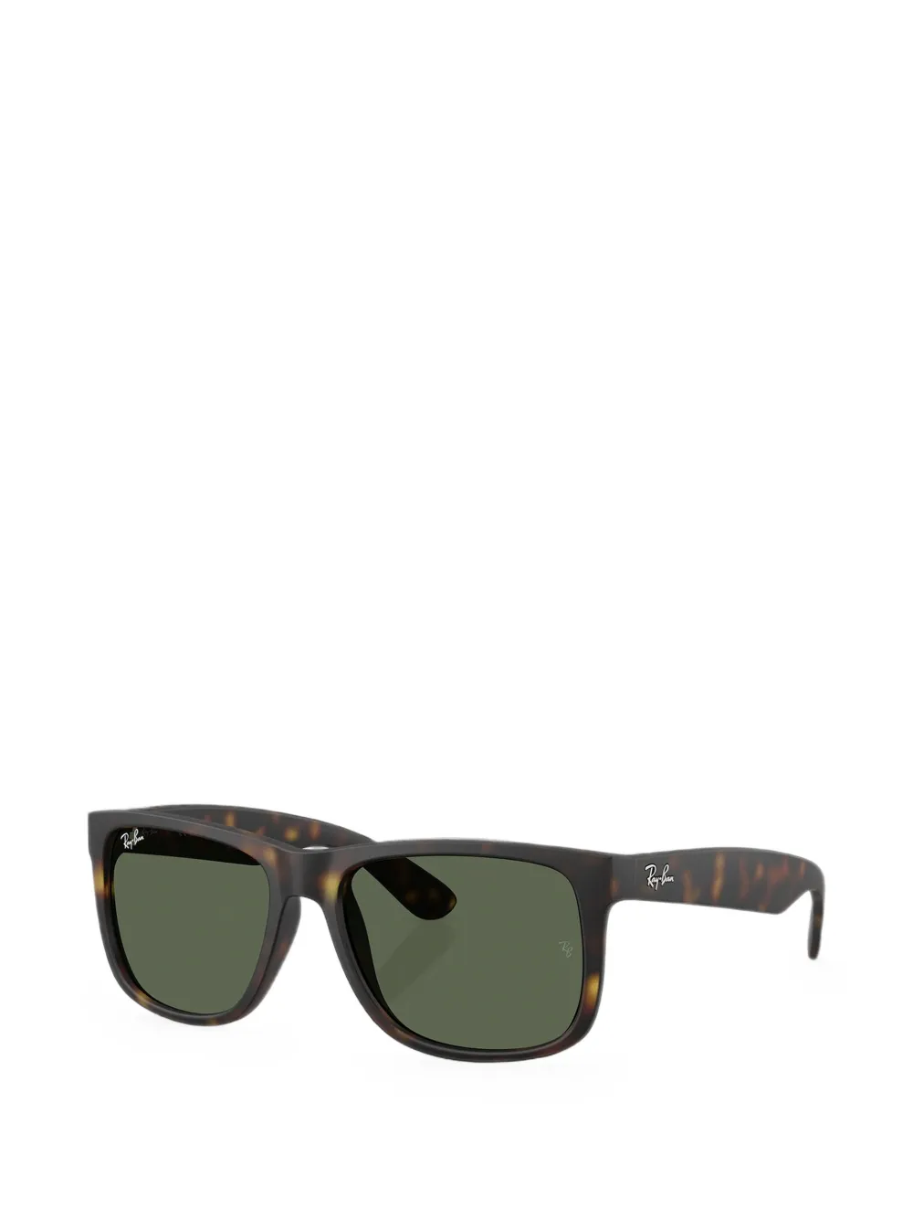 Ray-Ban Justin zonnebril met rechthoekig montuur Bruin