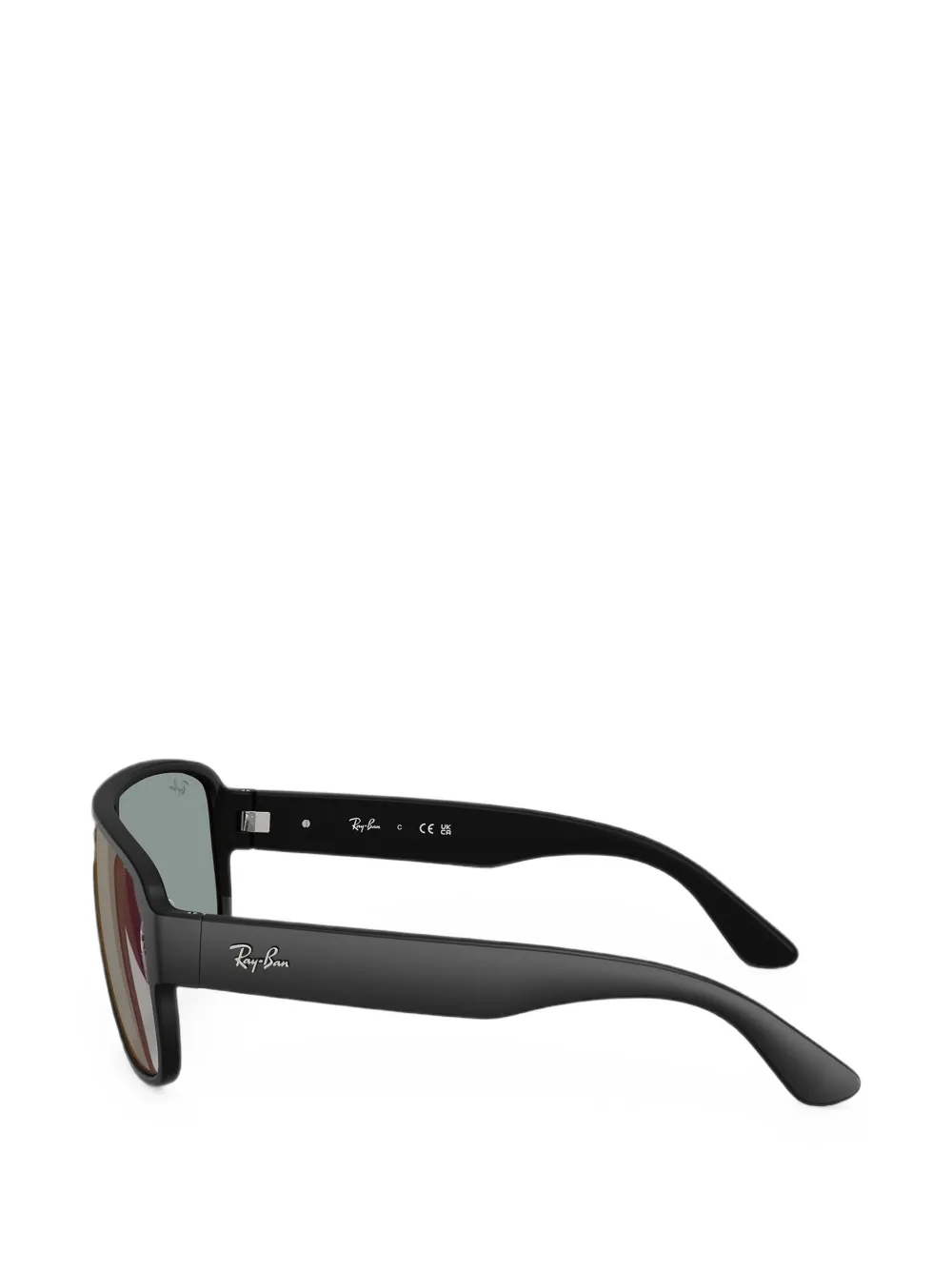 Ray-Ban geometric-frame sunglasses Zwart