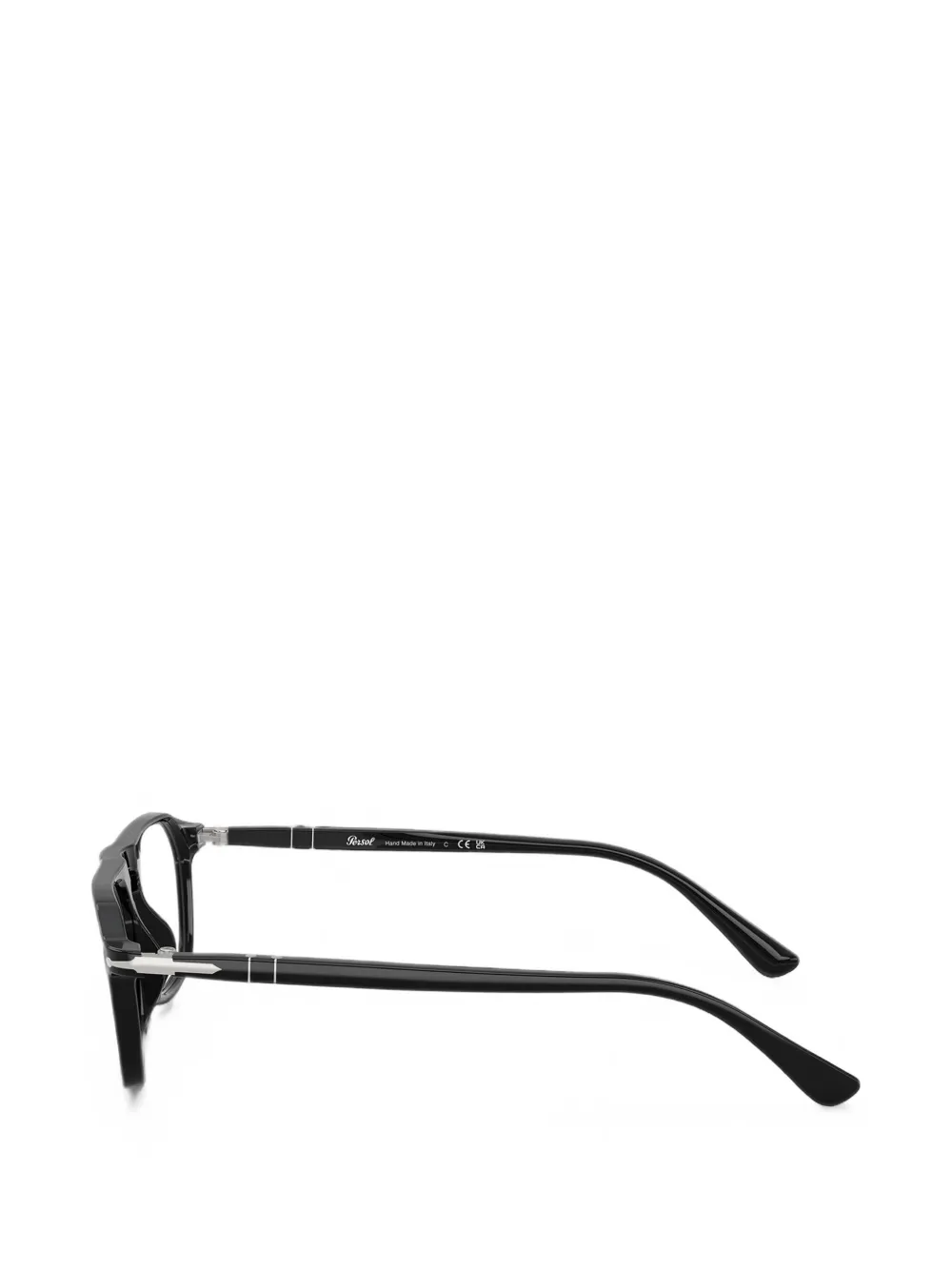 Persol Bril met geometrisch montuur Zwart