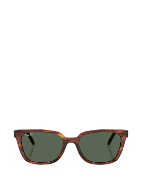 Ray-Ban striped square-frame sunglasses