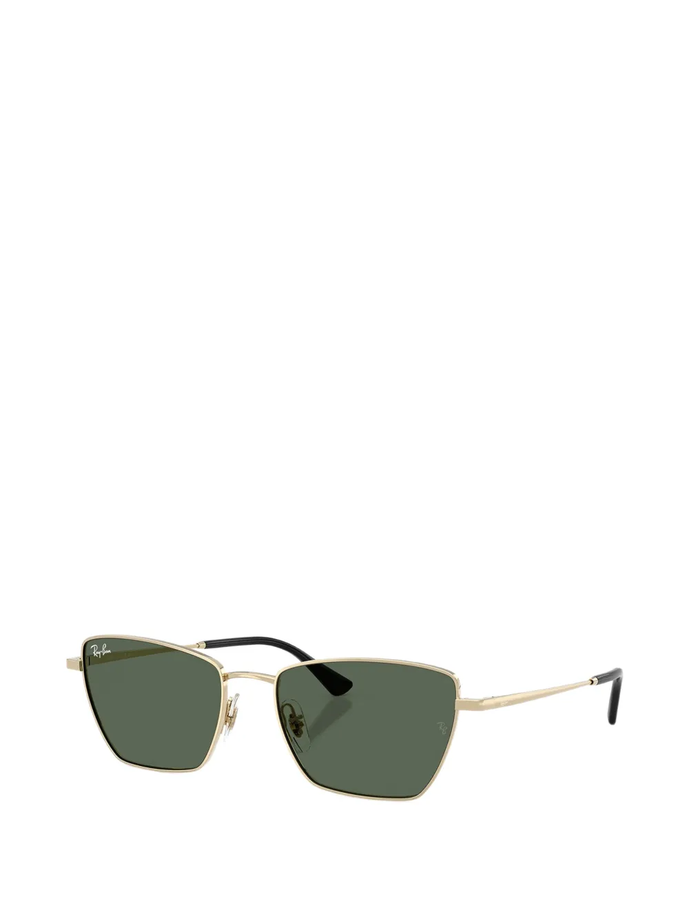 Ray-Ban Zonnebril met geometrisch montuur Goud